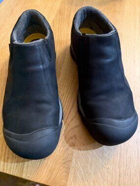 Keen Targhee Slip On Shoes Black Magnet Men Size 11.5